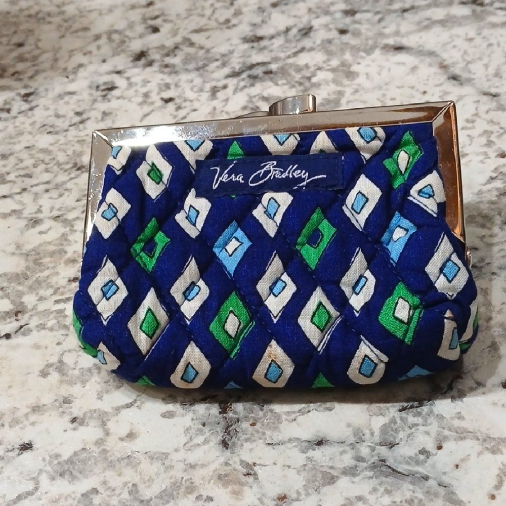 Vera Bradley Kisslock Coin Purse